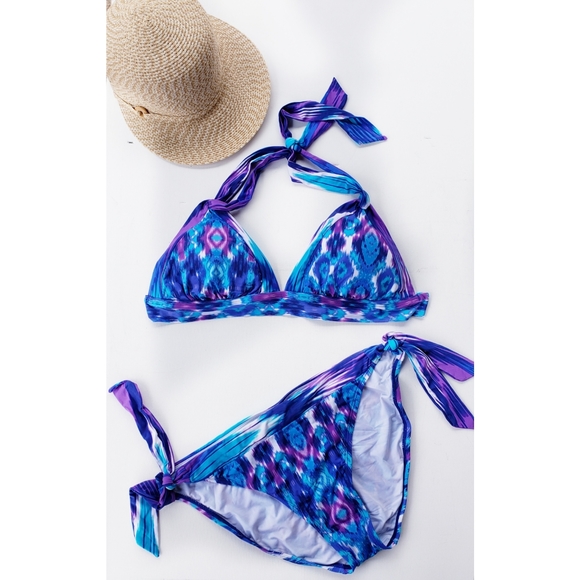 Kenneth Cole Other - NEW Kenneth Cole Aztec Tribal Bikini sz D/XL